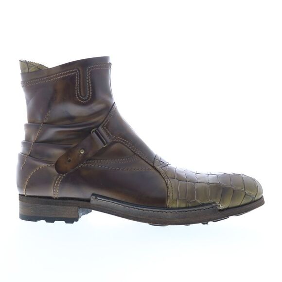 Debut Mens Burning Cocco Brown Boots (NWT) - Picture 1 of 4